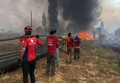 MEB AKUB ekipleri, orman yangınlarında söndürme çalışmalarına destek verdi