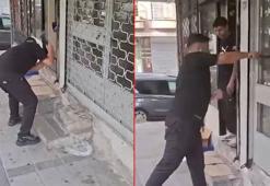 Bağcılar'da kaybolan telefonunu sinyalinden takip ederek buldu; iş yerinin camını kırarak telefonu aldı