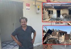 Karabük'teki orman yangınında evleri zarar görenler konteynerlere yerleşiyor