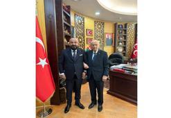 İş insanı Tahsin Çimen, Devlet Bahçeli'yi ziyaret etti