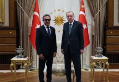Cumhurbaşkanı Erdoğan, iş insanı Ulukaya'yı kabul etti