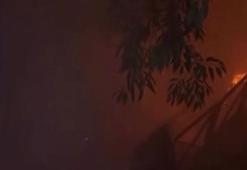 Bursa'da havai fişek yangına yol açtı; 1 kişi tutuklandı