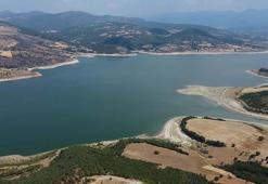 Bayramiç Barajı'nın su seviyesi, 2 ayda yüzde 83'ten 40'lara geriledi