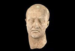 Aspendos kazılarında imparator başı heykeli bulundu