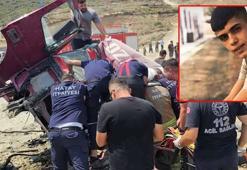 Freni boşalan vincin çarptığı hafriyat kamyonunda yaralanan işçi öldü