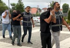 İçki çalan şüpheliler 150 saatlik görüntü kaydı incelenerek yakalandı