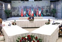 Cumhurbaşkanı Erdoğan, Meloni ve Dibeybe görüşmesi sona erdi