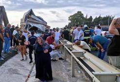 Tekirdağ'da kamyon devrildi; 3 kardeşten 1'i öldü, diğerleri yaralı