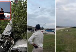 Adana'da kaza kırıma uğrayan uçak, evlilik teklifinden sonra irtifa kaybetmiş; o anlar kamerada