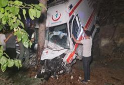 Hasta nakil ambulansı ile çarpışan kamyonetin şoförüne adli kontrol