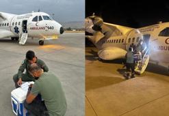 Hava Kuvvetleri ambulans uçağı ile Malatya'ya 'karaciğer grefti' ulaştırıldı