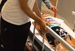 Balkondan düşen 2 yaşındaki Merve ağır yaralandı