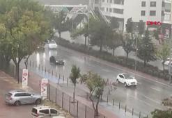 Konya'da sağanak yağış etkili oldu