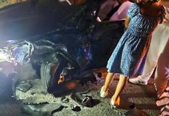 Alkollü sürücünün kullandığı hafif ticari araç ile otomobil çarpıştı: 3 yaralı