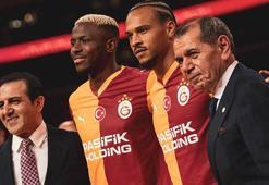 Galatasaray, Osimhen ve Sane için statta imza töreni düzenledi