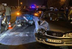 Polisten kaçıp kaza yapan otomobilde 9 kaçak göçmen ve 2 organizatör yakalandı