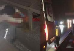 Gaziosmanpaşa'da TEM'de karşıya geçen Özbekistan uyruklu kadına araç çarptı: 1 ölü