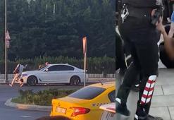 Eminönü’nde tartıştığı kişiyi silahla kovalayan şüpheliyi trafik polisleri etkisiz hale getirdi