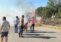 Çanakkale'deki 1400 hektar alanın zarar gördüğü yangını akli dengesi yerinde olmayan 2 kişi çıkarmış