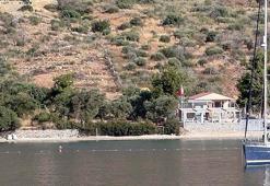 Muğla'da sahile duvar örüldü, inceleme başlatıldı