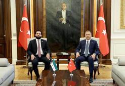 Bakan Yerlikaya, Suriyeli mevkidaşı Hattab ile görüştü