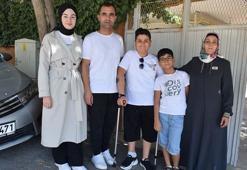Kanser hastası Yasin, Galatasaraylı futbolcularla tanışmak için yola çıktı