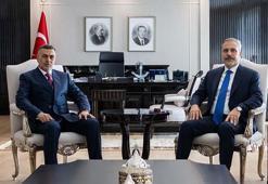 Bakan Fidan, Basra Valisi Eydani'yi kabul etti