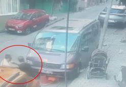 Kağıthane'de freni arızalanan araç kaydı; kuzenler ölümden döndü: 'Büyük badire atlattık'