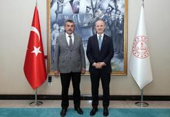 Bakan Tekin, YÖK Başkanı Özvar'ı kabul etti