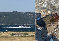 Çanakkale'de sahilde patlamamış top mermisi bulundu