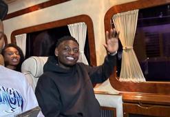 Trabzonspor’un yeni transferi Olaigbe coşkuyla karşılandı