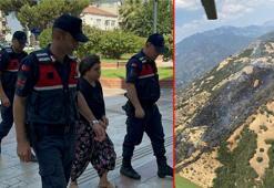 Kayınpederiyle tartışıp, araziyi ateşe vermiş