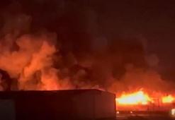 Çorum OSB’deki tekstil fabrikasında yangın kontrol altında