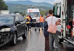 TEM’de 10 araç zincirleme kazaya karıştı; 10 yaralı