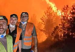Orman yangınında alevlerin arasında kalan 3 arkadaş o anları DHA’ya anlattı