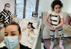 Kampanyası 361 günde tamamlanan SMA'lı Çağla, artık ayakta durabiliyor