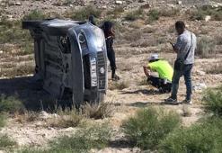 Otomobil takla attı; aynı aileden 5 kişi yaralandı