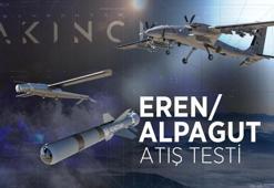 ALPAGUT, test atışında hedefi başarıyla vurdu
