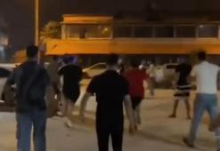 Parktakiler ile ihbara gelen polislere bıçak çeken alkollü 4 kişi gözaltına alındı
