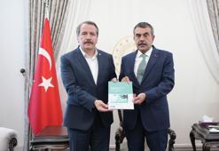 Ali Yalçın, Milli Eğitim Bakanı Tekin’i ziyaret etti
