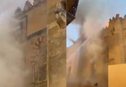 İspanya'da Kurtuba Camii-Katedrali'nde çıkan yangın söndürüldü