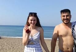 Kına geleneği için davul ve zurna eşliğinde plaja geldiler; damat denize atıldı