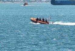 Sarayburnu Sahili'nde denizde kaybolan Şahap Erol’u arama çalışmaları sürüyor