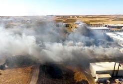 Tekirdağ'da tekstil fabrikasında çıkan yangın kontrol altında