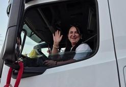 TIR şoförü Nazan: İşimi severek yapıyorum, kadın şoförler çoğalsın istiyorum