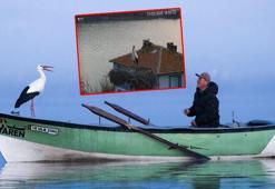 Yaren leyleğin depremi hissettiği anlar kamerada