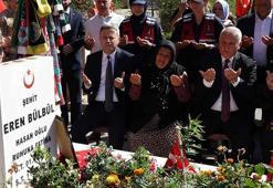Şehit Eren Bülbül, kabri başında anıldı