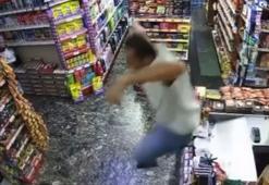 Bursa’da deprem paniği kamerada