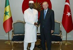 Cumhurbaşkanı Erdoğan Senegal Başbakanı Ousmane Sonko'yu kabul etti