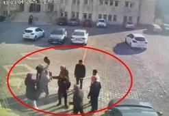 Uzlaşma görüşmesi sonrası tekmeli-yumruklu kavga kamerada